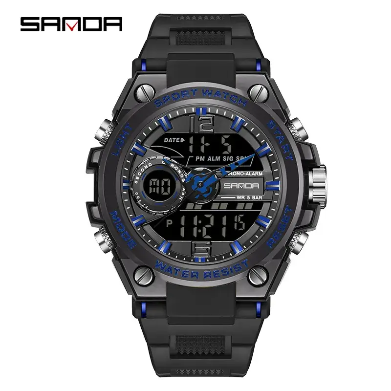 6092 black and blue men's style