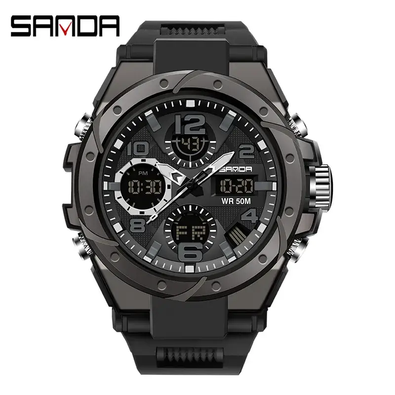 6008 all black men's