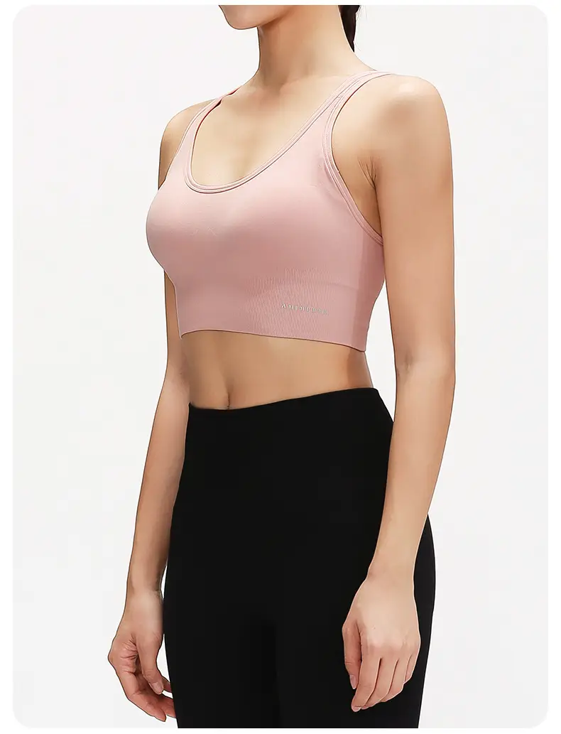 RUXI Ruxi Sports Underwear Women's Shock-proof Running Gather-up Shaping Yoga Vest Fitness Bra Outer Wear — feature 13
