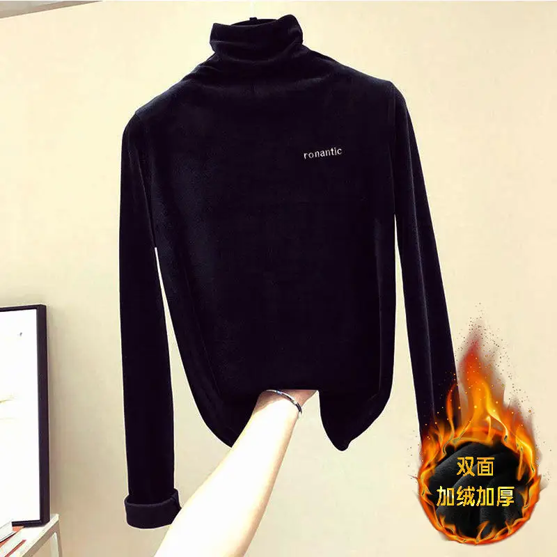 Women Fleece Lined Double-Sided Sweater Winter Top - Image 5