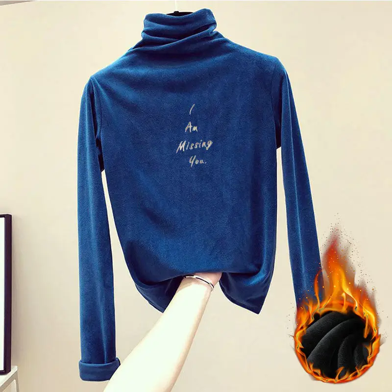 Women Fleece Lined Double-Sided Sweater Winter Top - Image 8