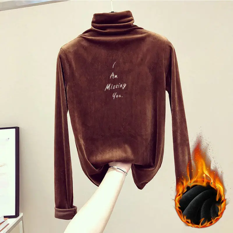 Women Fleece Lined Double-Sided Sweater Winter Top - Image 9