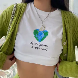 Women's White Printed T-Shirt Summer New Cross Border — feature 24