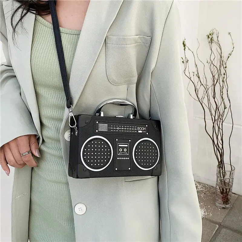 2025 Red Bluetooth Speaker Bag for Women - Image 6