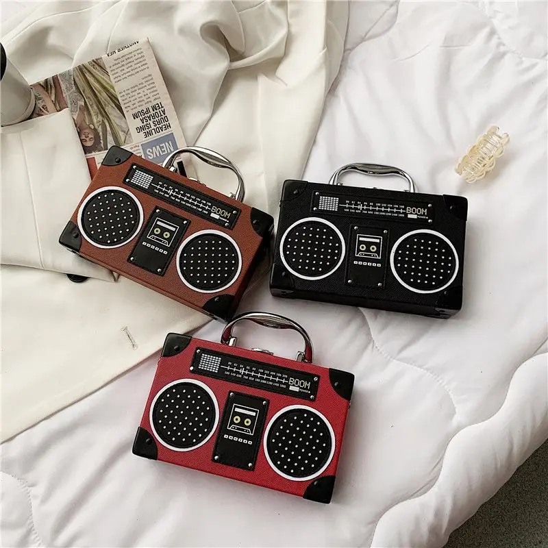 2025 Red Bluetooth Speaker Bag for Women - Image 7