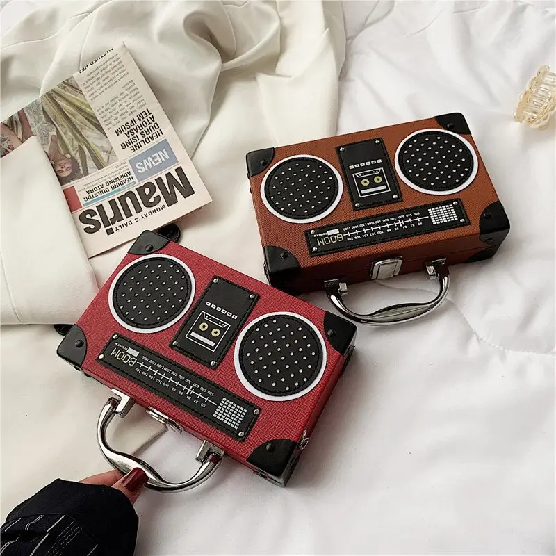 2025 Red Bluetooth Speaker Bag for Women - Image 8