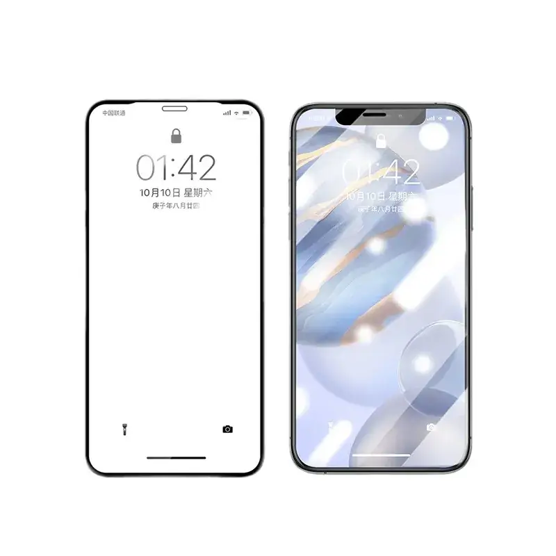 14-inch iPhone 17 Airbag Tempered Glass Film Dustproof Net - Image 9