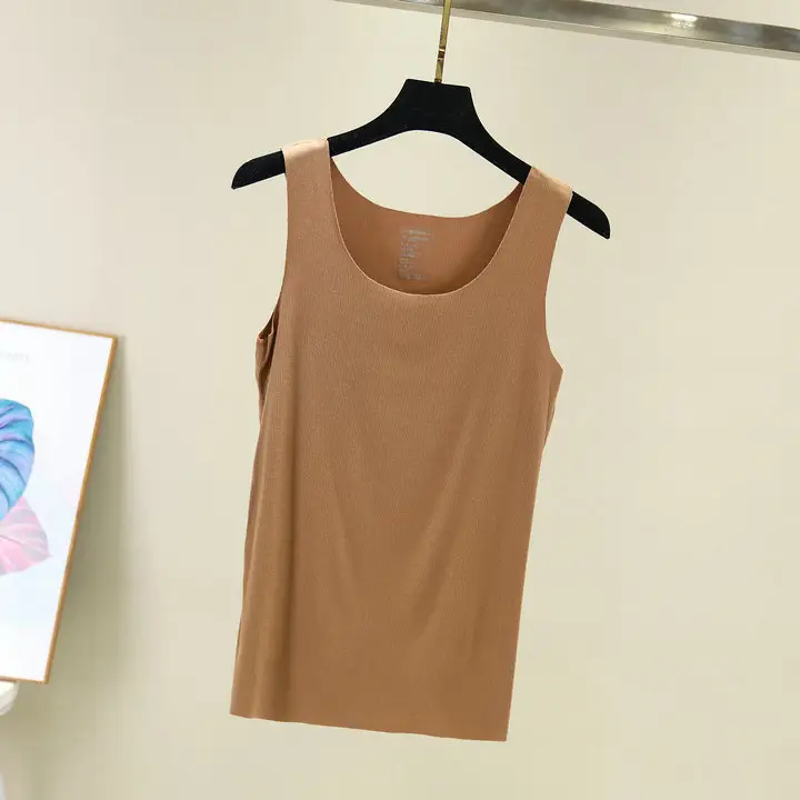 Women's Sleeveless Camisole Pink Large