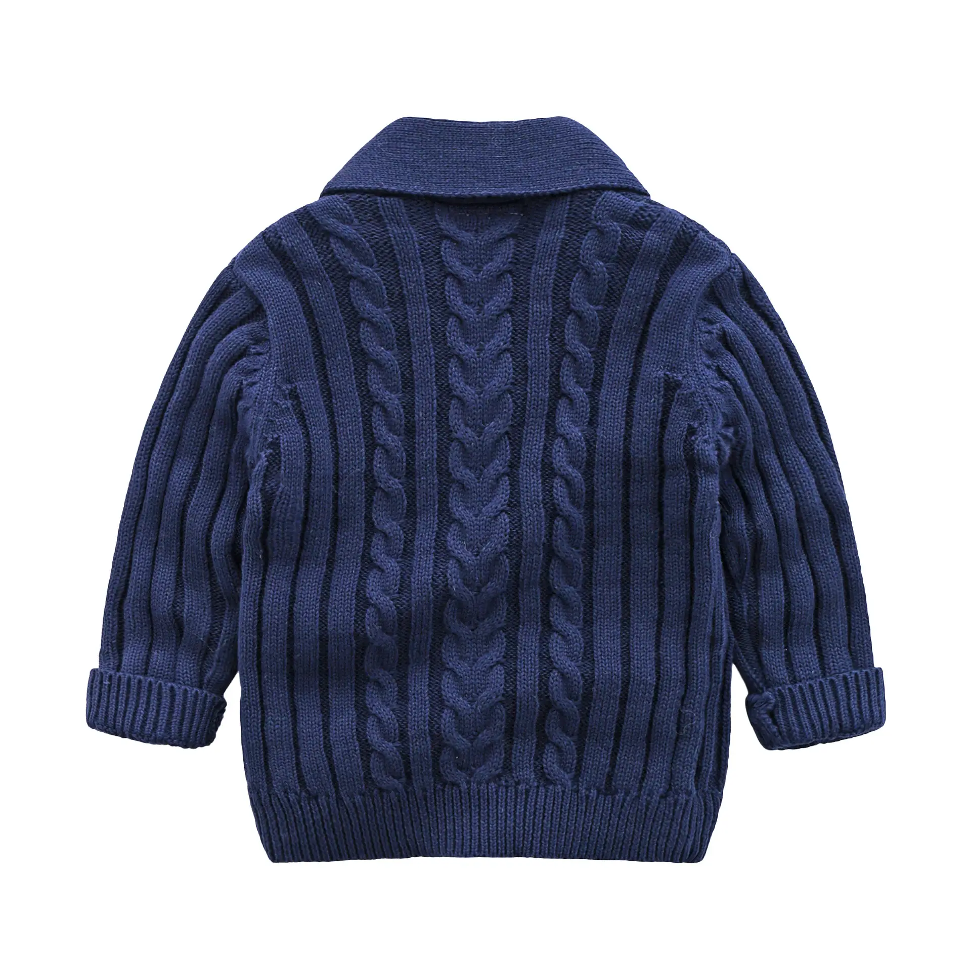 Baby Cardigan Cream Knit Winter Warm Baby Boy Wear - Image 8