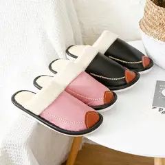 Factory Goods Couple Cotton Slippers Women's Summer Linen Home Indoor Wood Floor Soft Bottom Anti-Slip Shoes Spring and Autumn — feature 4