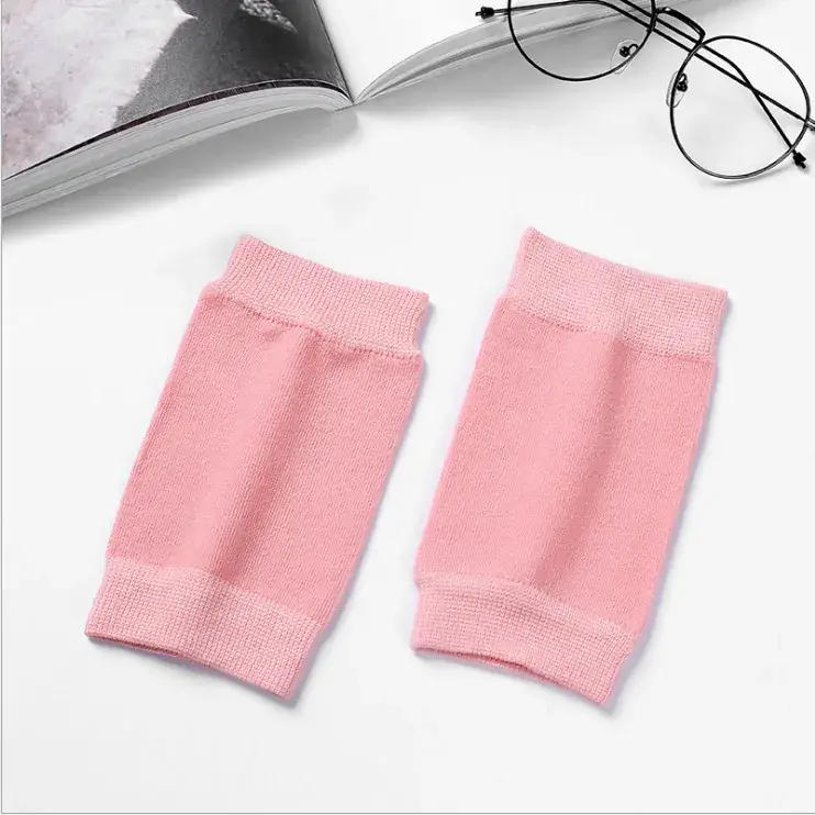 Children's Cotton Elbow Knee Socks Beige Spring Summer - Image 7