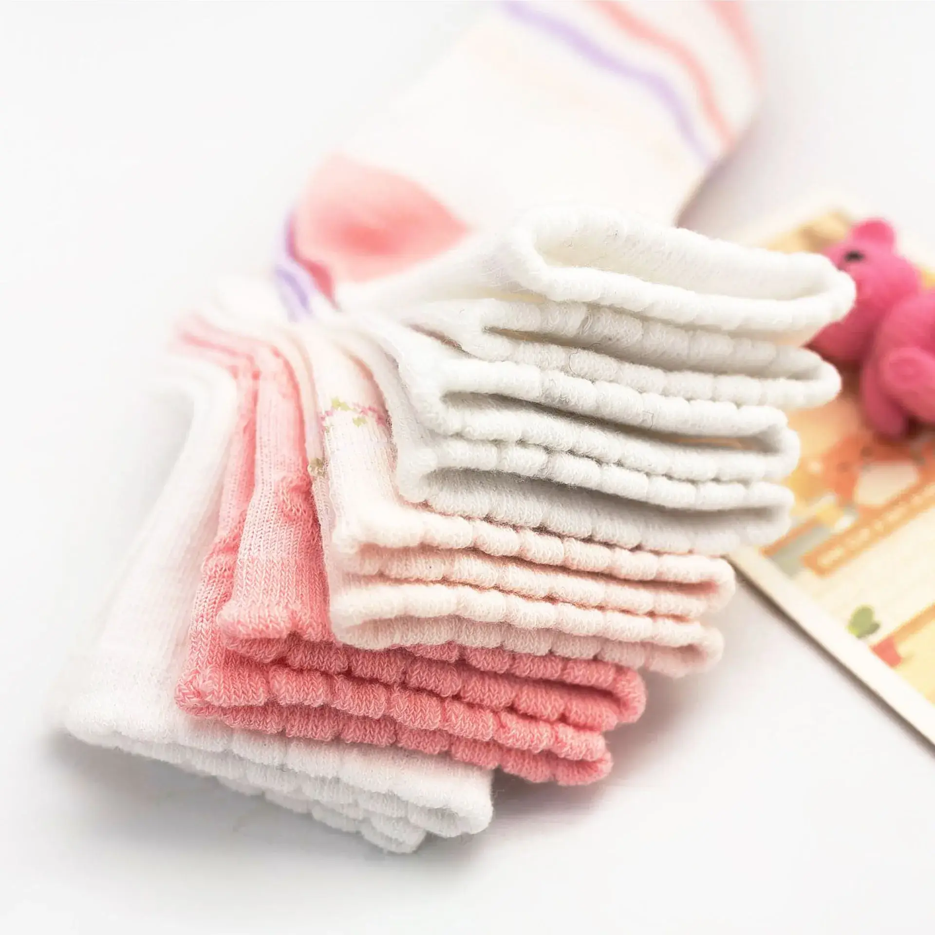 25 Pcs Cute Mesh Boat Socks for Kids Spring Summer - Image 34