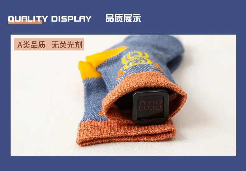 25 Pcs Cute Mesh Boat Socks for Kids Spring Summer — feature 14