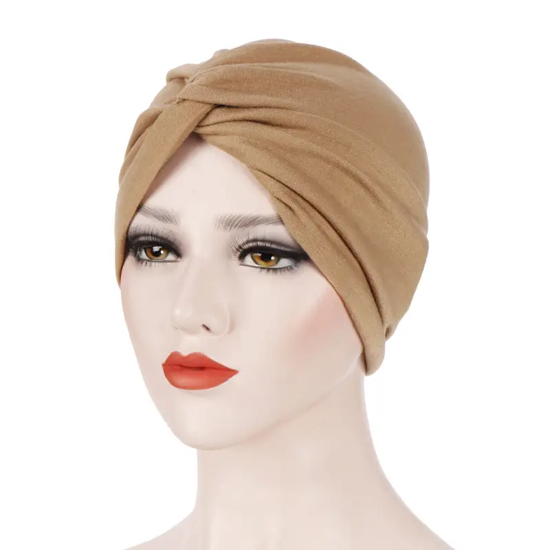 Red Twist Cap for Women Muslim Turban - Image 13