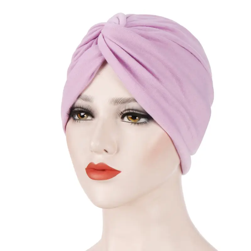 Red Twist Cap for Women Muslim Turban - Image 14