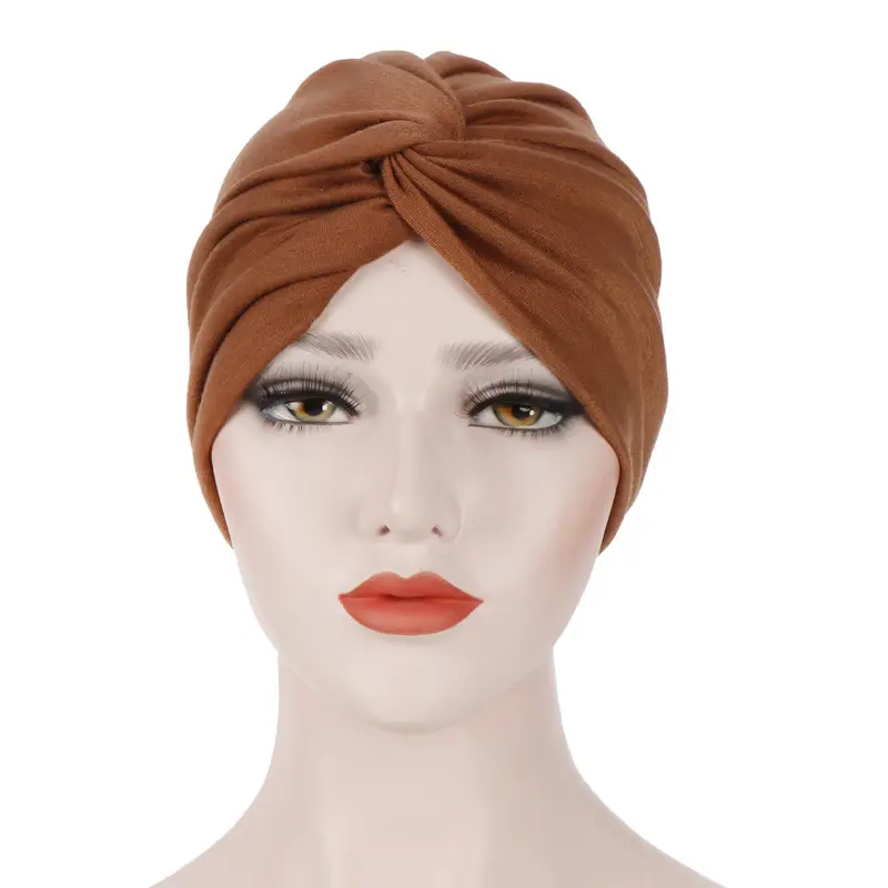 Red Twist Cap for Women Muslim Turban - Image 15