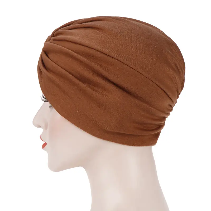 Red Twist Cap for Women Muslim Turban - Image 16