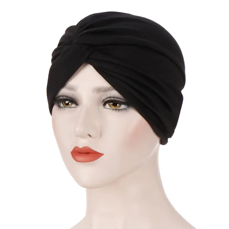 Red Twist Cap for Women Muslim Turban - Image 3