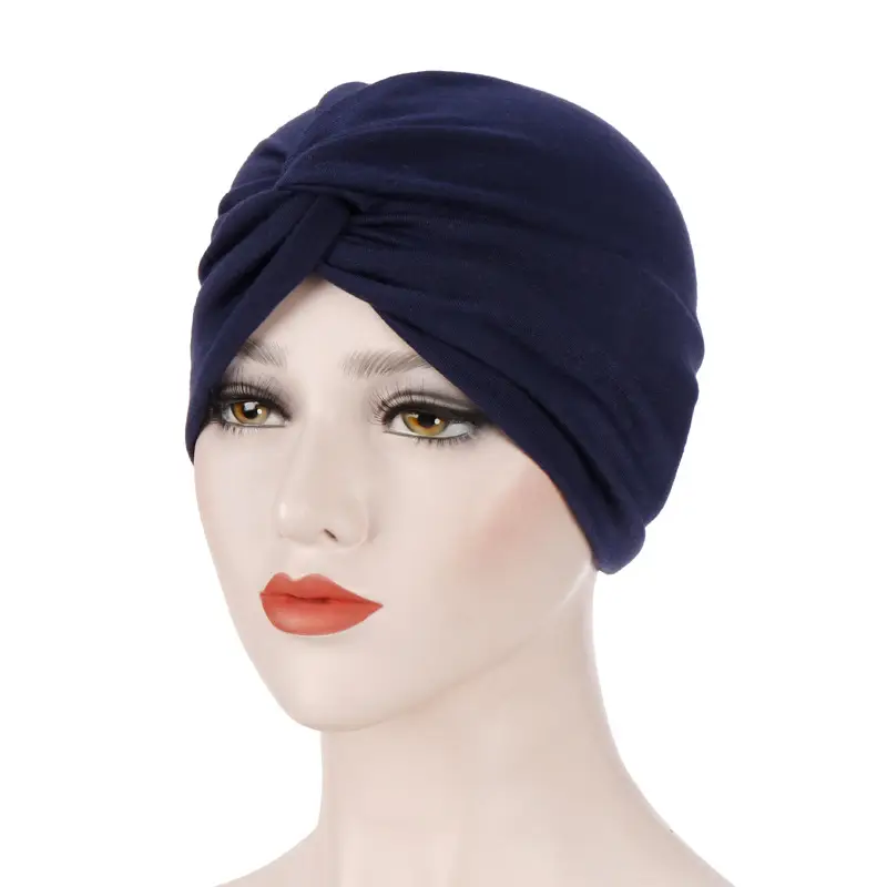 Red Twist Cap for Women Muslim Turban - Image 9