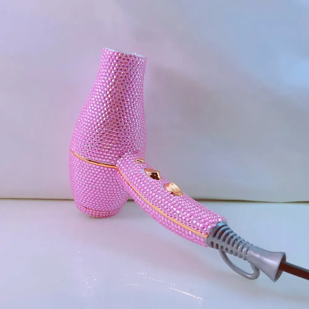 High Power Hair Dryer with Color Drill Comb Set - Image 4