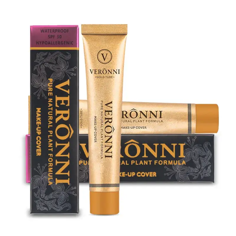 VERONNI Small Gold Concealer Foundation Cream 30ml