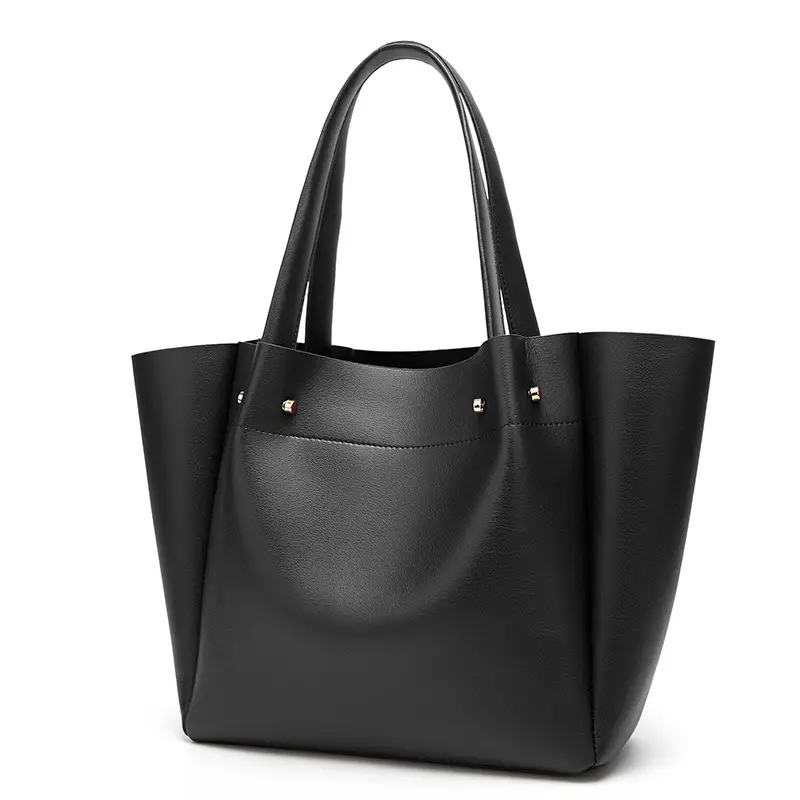 Women's Brown Satchel Shoulder Bag Large Capacity European Style - Image 6