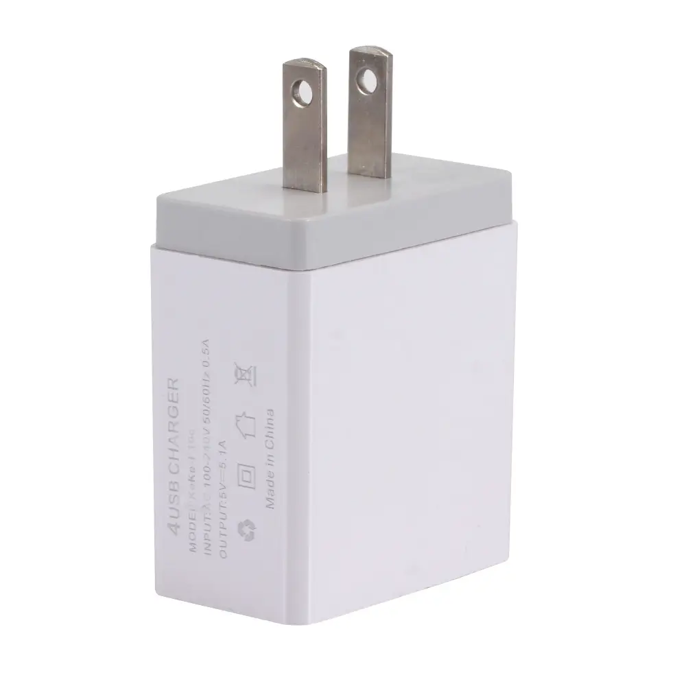 4 USB 5.1A Travel Charger for Mobile & Tablet - Image 4