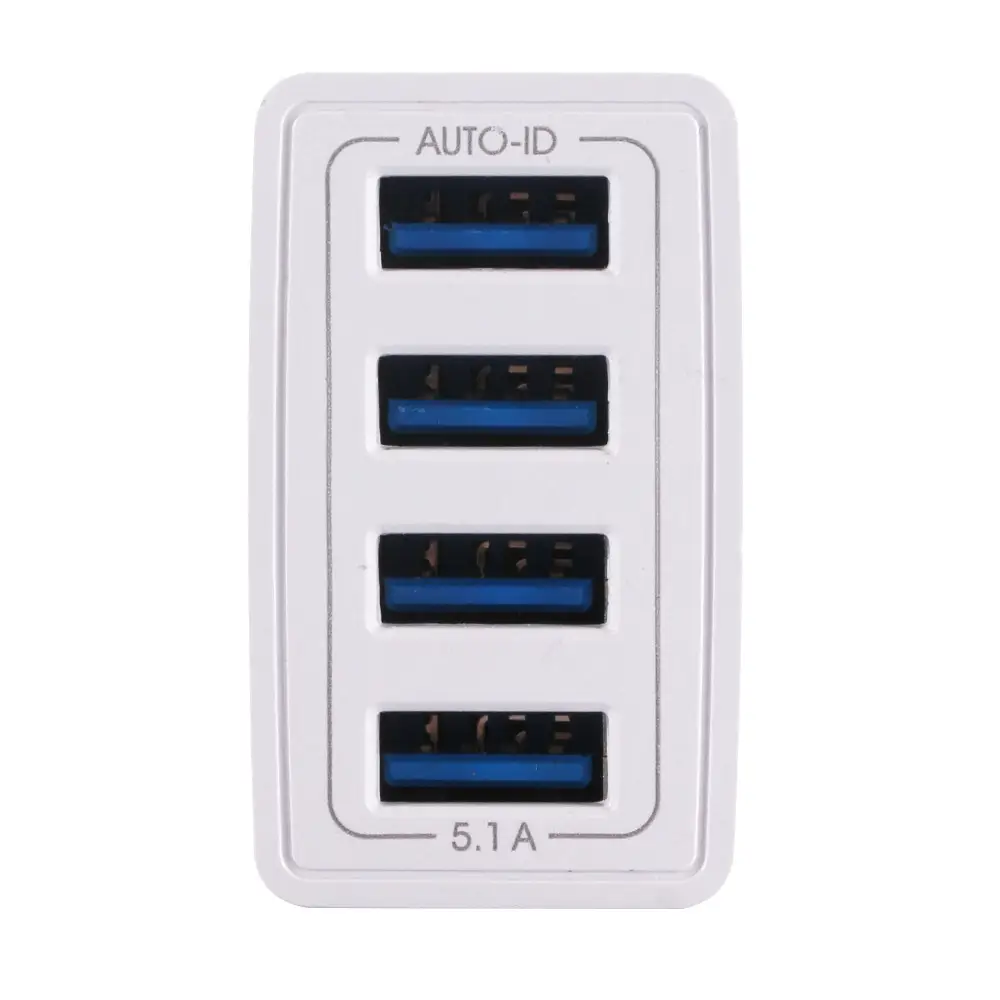 4 USB 5.1A Travel Charger for Mobile & Tablet - Image 5
