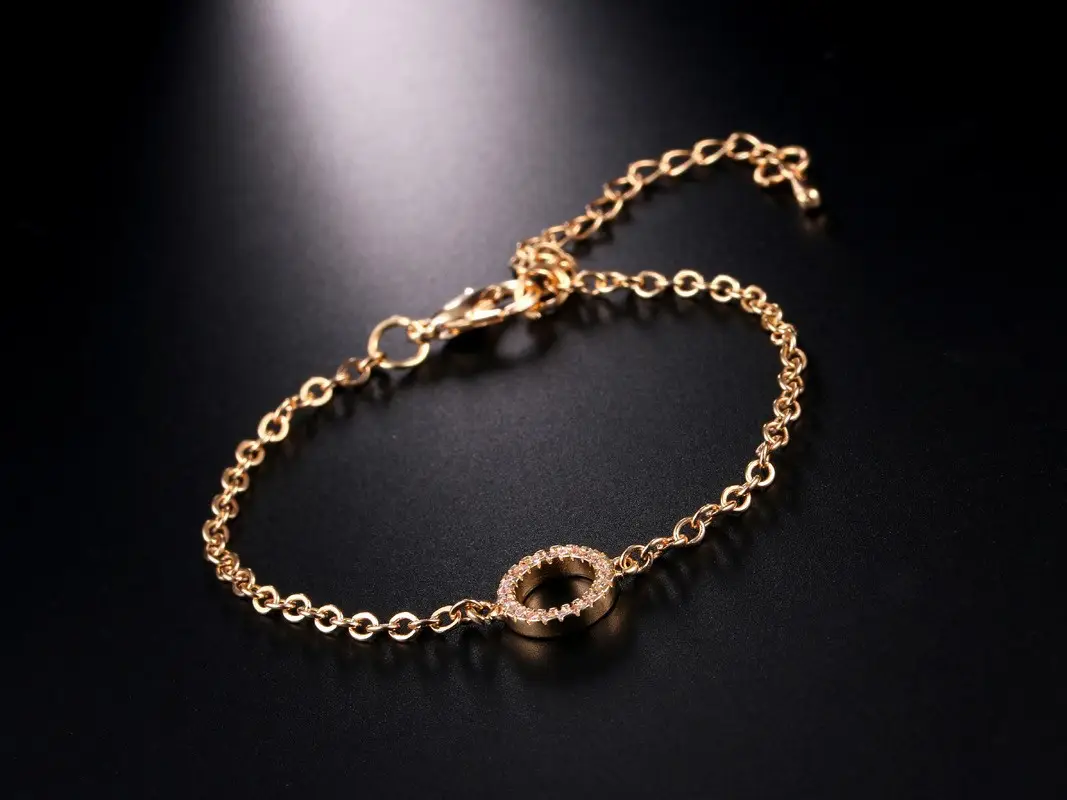 Crystal Ring Necklace Earrings Set for Women - Image 3