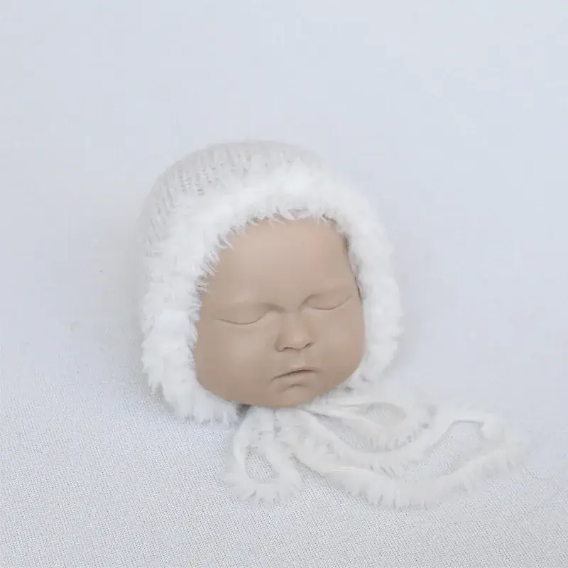 Green Knit Hat for Baby Boys Girls Newborn - Image 3