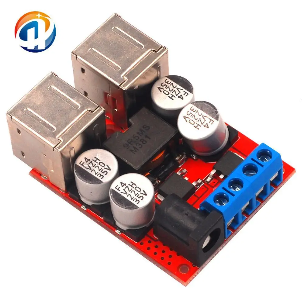 4 USB Car Phone Charger 9V12V24V to 5V 8A - Image 3