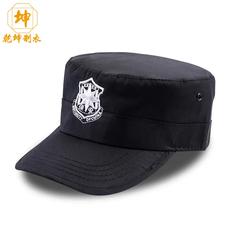 Black Tactical Security Cap for Men - Image 4
