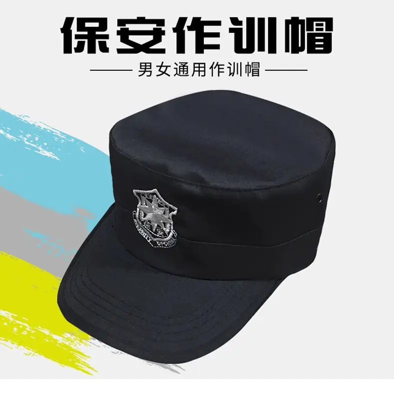 Black Tactical Security Cap for Men - Image 5