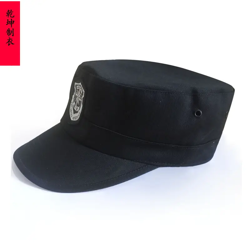 Black Tactical Security Cap for Men - Image 8