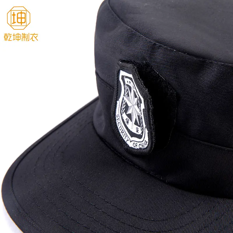 Black Tactical Security Cap for Men - Image 3