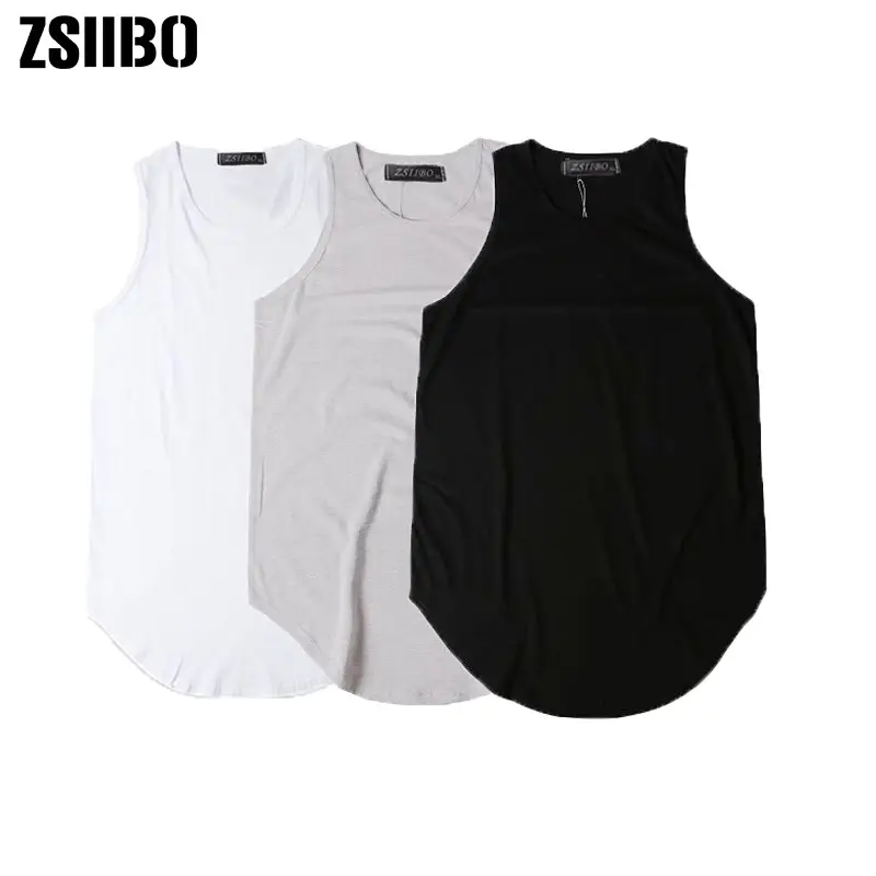 White Sleeveless V-Neck T-Shirt for Men Women