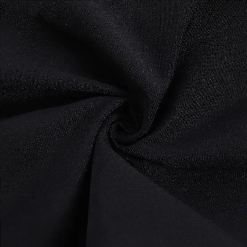 Women High Waist Star Hollow Zipper Pants Black — feature 16