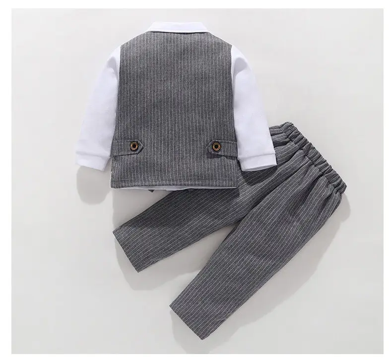 Baby Suit Blue Striped Kids 1 Year Old — feature 25
