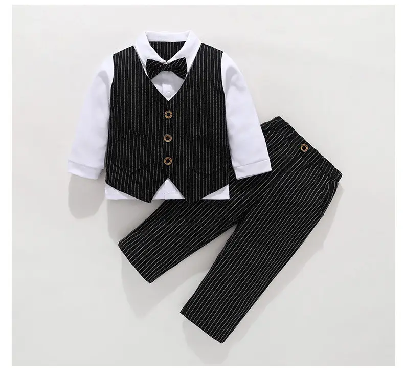 Baby Suit Blue Striped Kids 1 Year Old — feature 28
