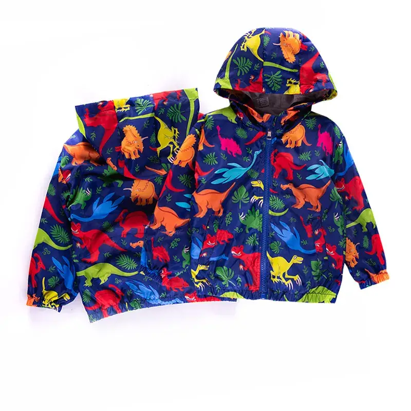 Children's Korean Style Cartoon Dinosaur Jacket 2025 - Image 4