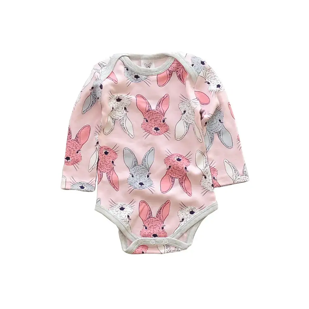 Baby Cotton Long Sleeve Romper Set for Boys - Image 8