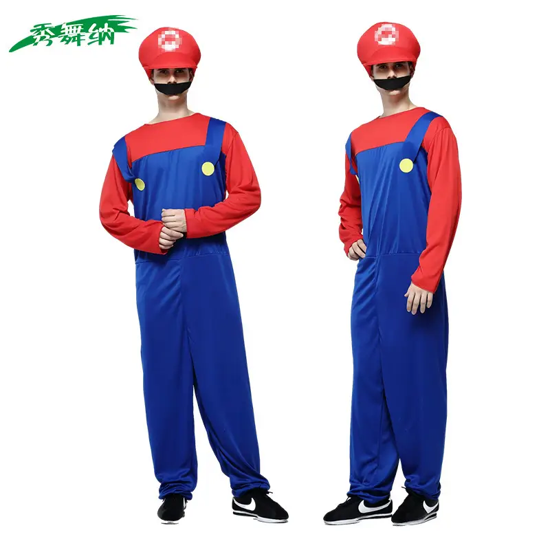 Mario Halloween Overlooked Pants Costume for Men - Image 4