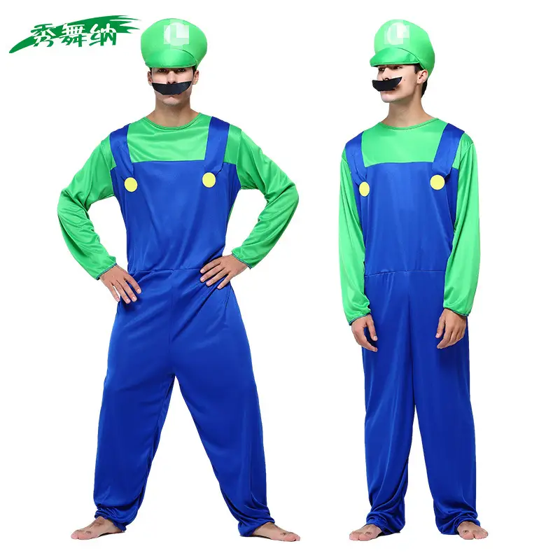 Mario Halloween Overlooked Pants Costume for Men - Image 5