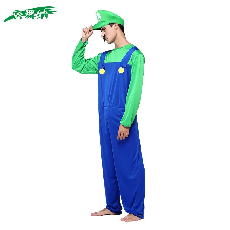 Mario Halloween Overlooked Pants Costume for Men - Image 2