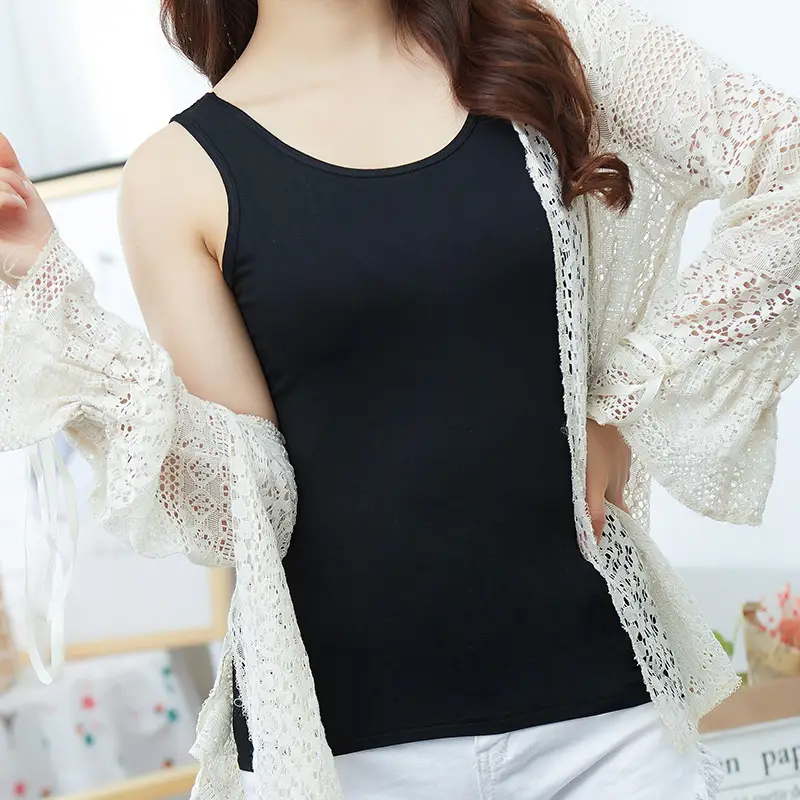 Women's Camisole Vest Solid Color Slim Fit Modal - Image 16