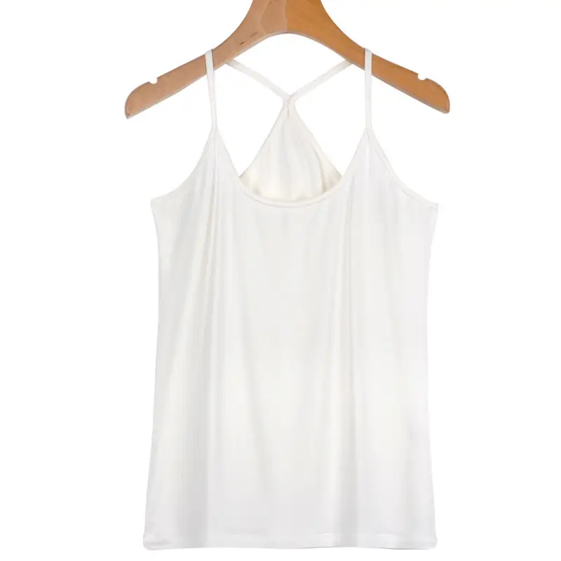 Women's Camisole Vest Solid Color Slim Fit Modal - Image 11