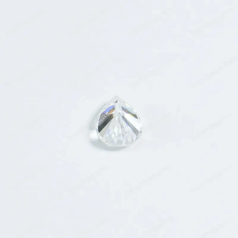 Pear Shaped Moissanite Diamonds DEFGH Color Drop 1-4 Karat 23ct