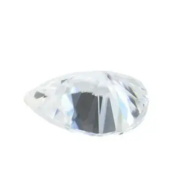 Pear Shaped Moissanite Diamonds DEFGH Color Drop 1-4 Karat 23ct