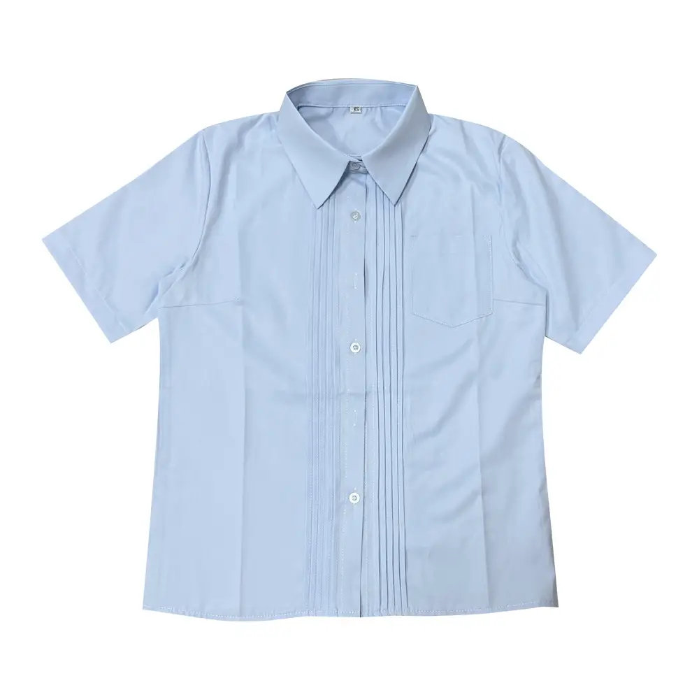 Men White Organ Pleat Shirt 2022