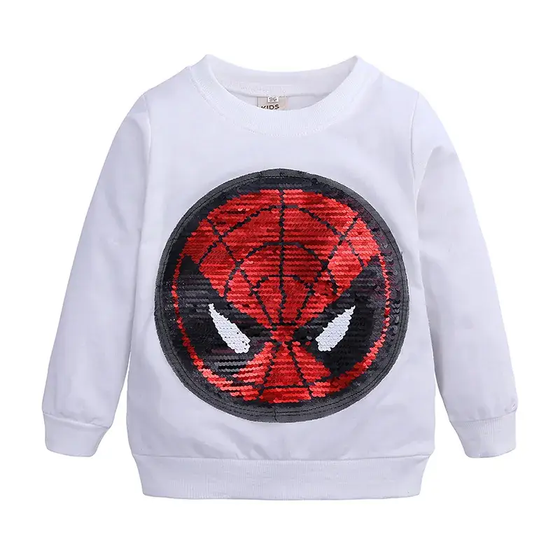 Spiderman Sequin Sweater for Boys Small Medium - Image 15